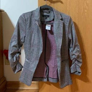 Plaid blazer